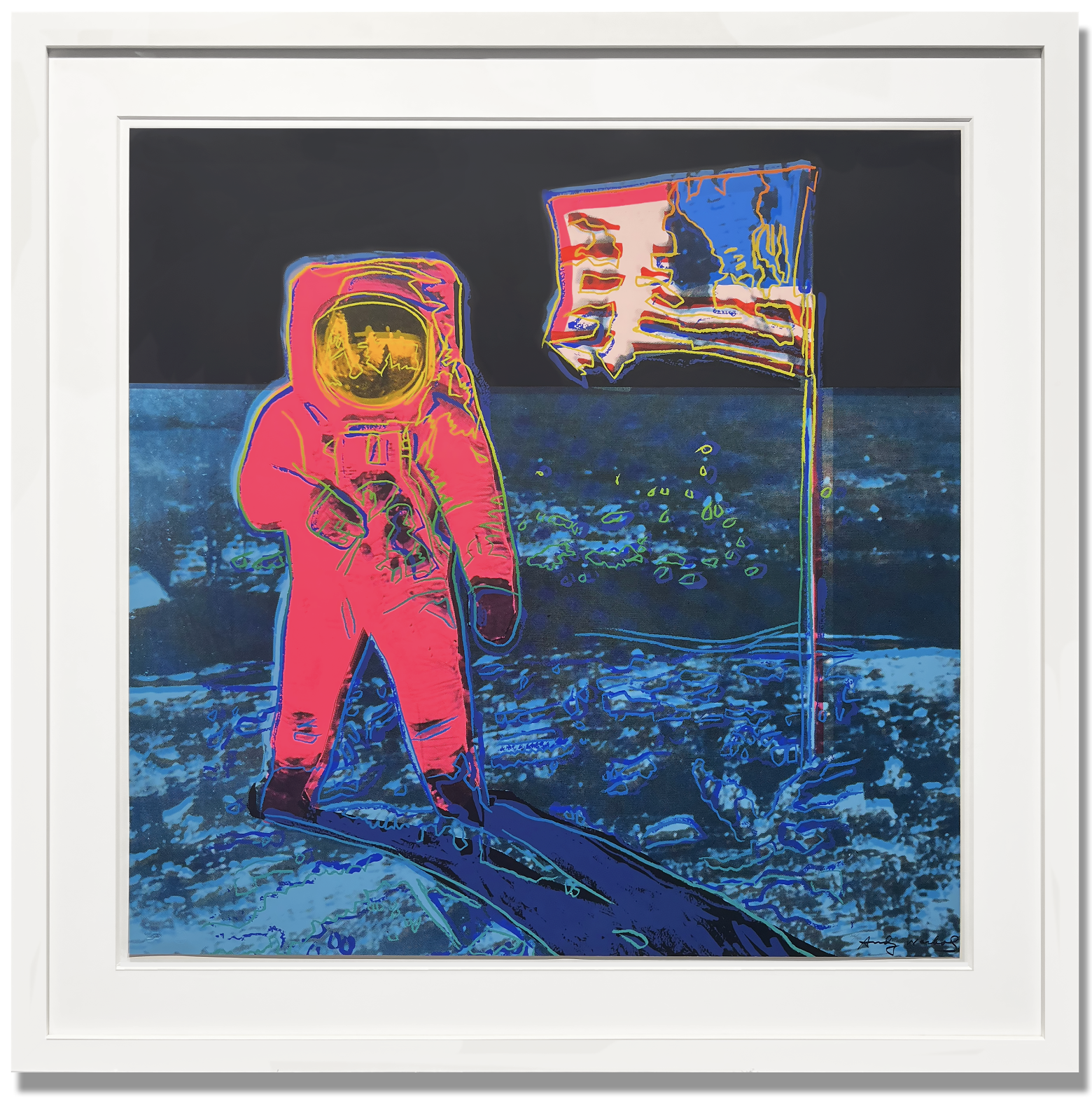 Moonwalk (FS: II. 405 – Pink) by Andy Warhol